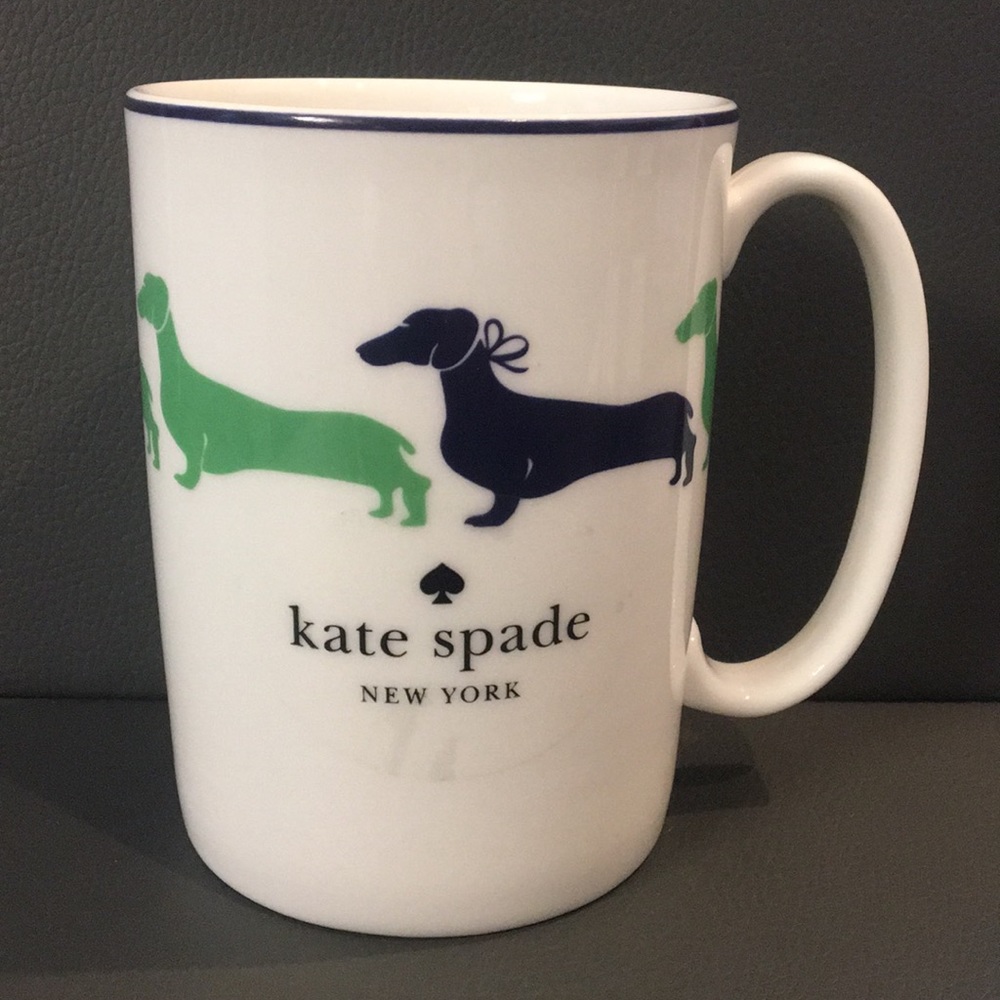 Kate Spade ♠️ Wickford Dachshund Mug